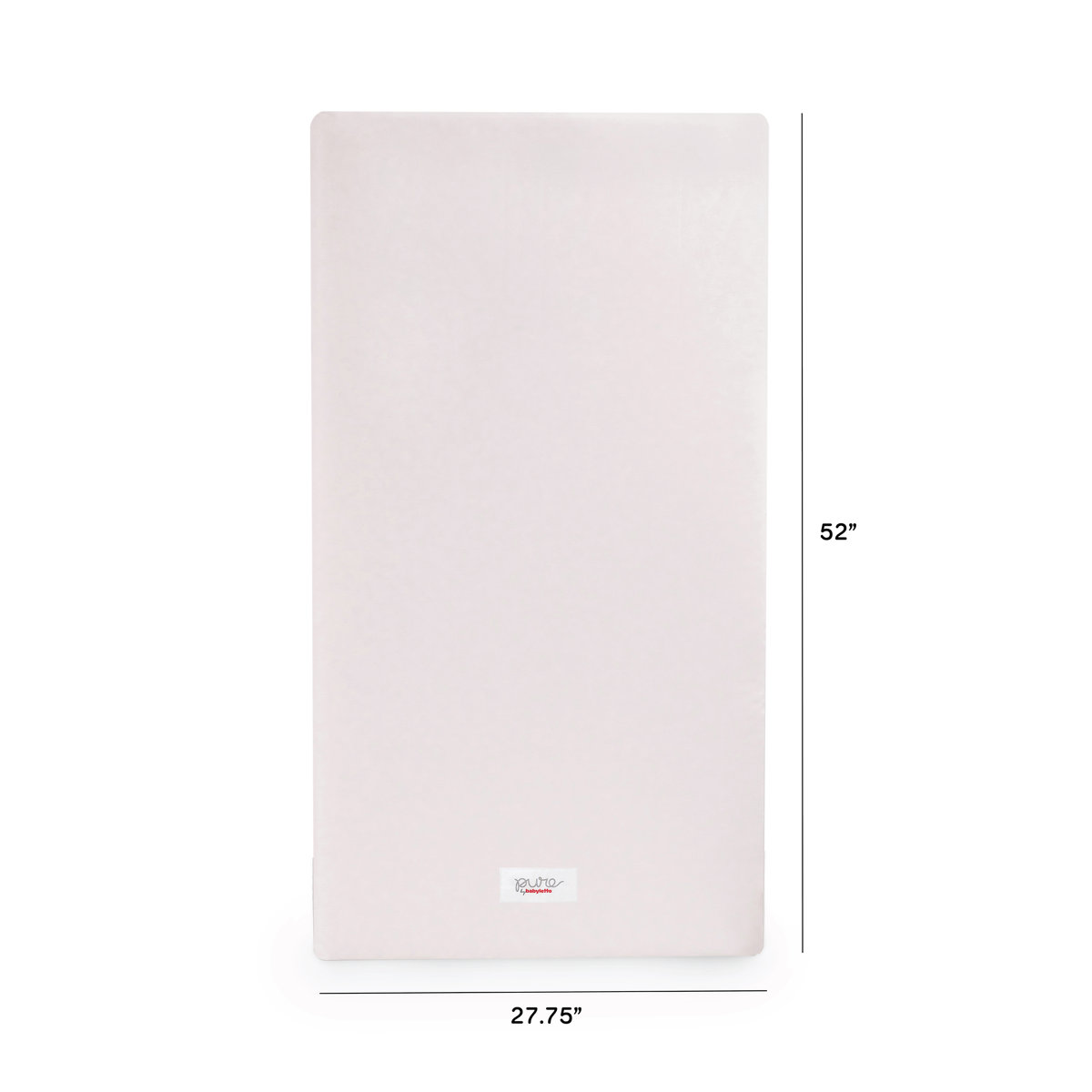Babyletto Pure Core Crib Mattress w/ Dry Waterproof Cover (2-Stage)